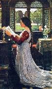 John William Waterhouse The Missal oil on canvas